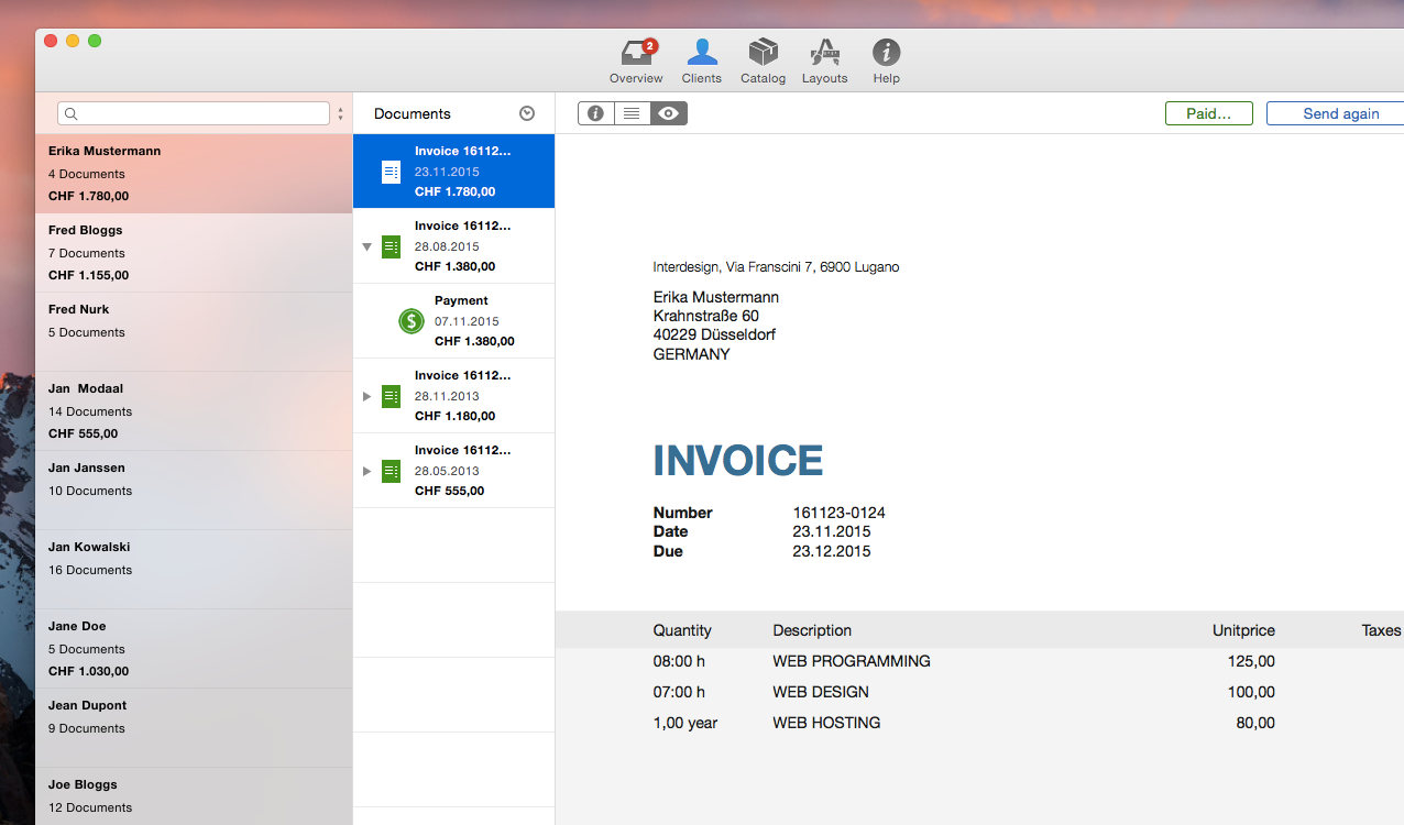 free invoice software download for mac